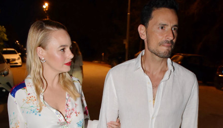 גיא זוארץ ויעל בר זוהר (צילום: אביב חופי)