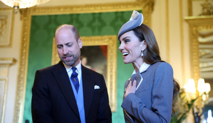 קייט מידלטון והנסיך הארי (צילום: Hannah McKay - WPA Pool/Getty Images)