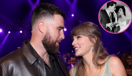 טיילור סוויפט וההשראה לשמלת הכלה שלה  (צילום: Keystone/Getty Images,Kevin Mazur/Kevin Mazur/Getty Images for iHeartRadio)