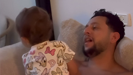 מוגרבי פוגש את נאיה (צילום: צילום מסך אינסטגרם)