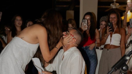 הצעת הנישואים של מיטל אדרי (צילום: גל ללוש)