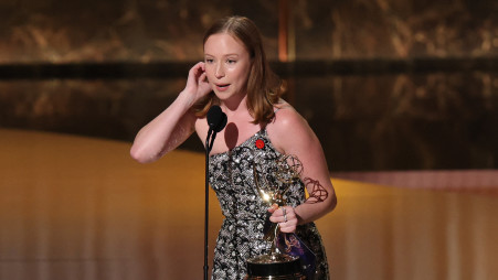 האנה איינבינדר (צילום:  VALERIE MACON / AFP)