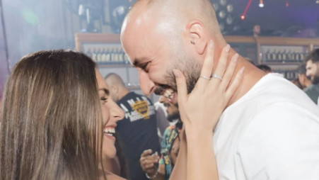 רועי שליו ומפל אדם ז"ל (צילום: מתוך אינסטגרם)