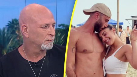 רועי שליו ומפל אדם (צילום: רשתות חברתיות,באדיבות קשת 12)