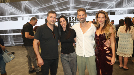 סתיו ודן נפתלי, נועה פסטרנק ואלי גבאי  (צילום: אור גפן)