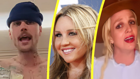 ג'סטין ביבר, אמנדה ביינס, בריטני ספירס (צילום: רויטרס,מתוך אינסטגרם)