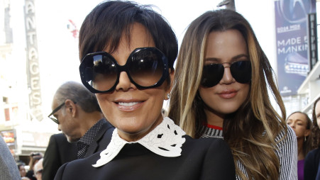 קלואי קרדשיאן וקריס ג'נר (צילום: רויטרס)