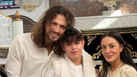 מאיה בוסקילה, שאולי שלווים ובנה לני (צילום: צילום מסך אינסטגרם)