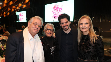 מיקי דהב, להב שני, שרה סלע ואהרון פרנקל (צילום: רפי דלויה)