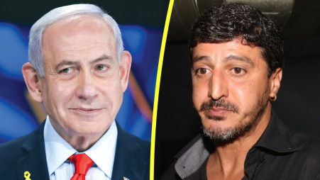 גילי ארגוב, בנימין נתניהו (צילום: אלוני מור,אור גפן)
