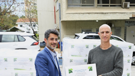 גדי נתניאל ואביחי שטרן (צילום: עוף הגליל)