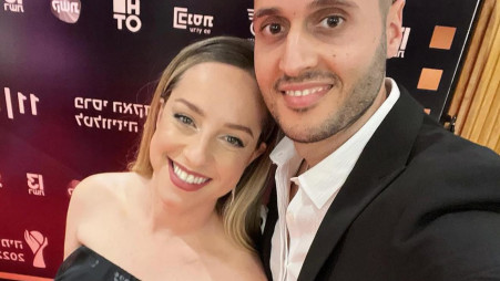 קטיה אברבוך וליאור אורן  (צילום: אינסטגרם)
