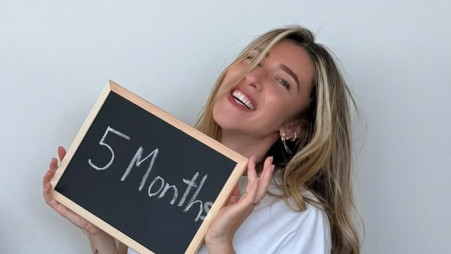 אן זיוי חושפת הריון שני (צילום: עומר סבח)