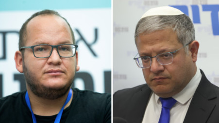 איתמר בן גביר, חיים לוינסון (צילום: משה שי, פלאש 90, מרק ישראל סלם)