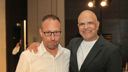 בן פורת (מימין) וברעם (צילום: פאביאן קולדורף)