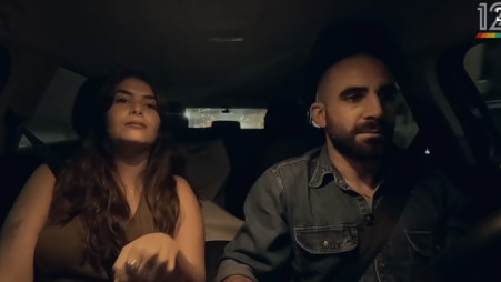 נוי איטח ואביתר דנגור (צילום: קשת 12)