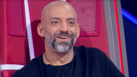 עידן רייכל ב"דה וויס" (צילום: צילום מסך רשת 13)