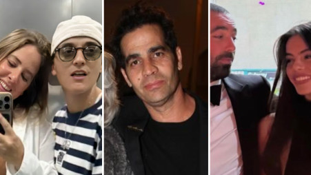 עומר אדם, אביב גפן, דניאל עמית (צילום: צילום מסך אינסטגרם,  אור גפן)