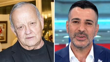 שרון גל, דן שילון (צילום: רפי דלויה, צילום מסך ערוץ 14)