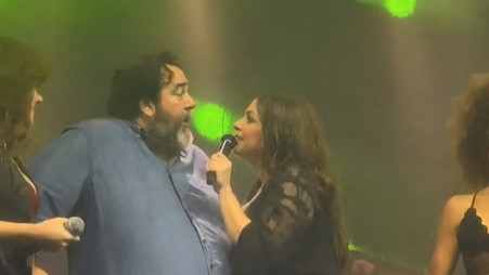 קרן פלס, רוני קובן (צילום: צילום מסך אינסטגרם)