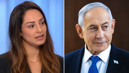בנימין נתניהו, מעיין אדם (צילום: פלאש 90,צילום מסך)