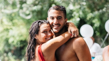 אדל בספלוב, מאץ עבד (צילום: אור שחר)