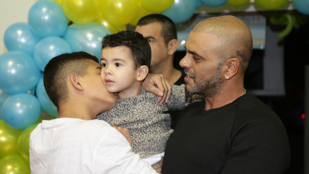 ליאם גולן, אלין גולן, אייל גולן, יאן גולן (צילום: אלוני מור)