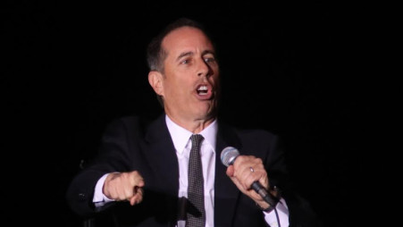 ג'רי סיינפלד בהופעה בישראל  (צילום: סיוון פרג')