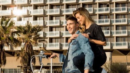 עומר דרור, מיכל פרס (צילום: אורית פניני)