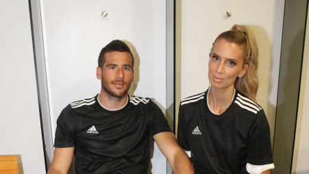 תומר חמד, שונית פרג'י (צילום: אור גפן)