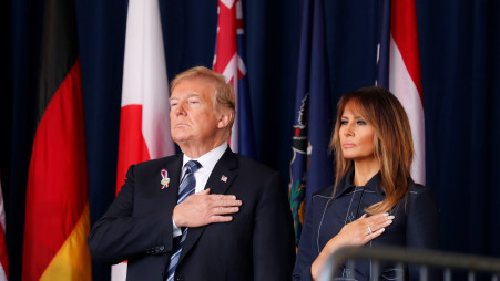 מלניה טראמפ, דונלד טראמפ (צילום: רויטרס)