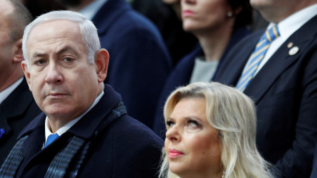שרה נתניהו, בנימין נתניהו (צילום: רויטרס)