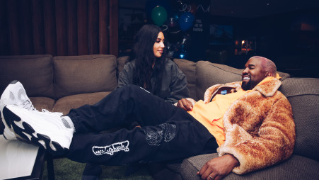 קים קרדשיאן, קניה ווסט (צילום: Getty images)