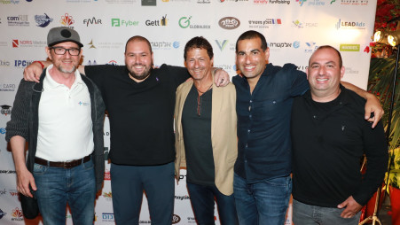 רונן משה, אנדי רם, אודי אנג׳ל, שלו חוליו ויואש טרוקמן  (צילום: לנס הפקות)