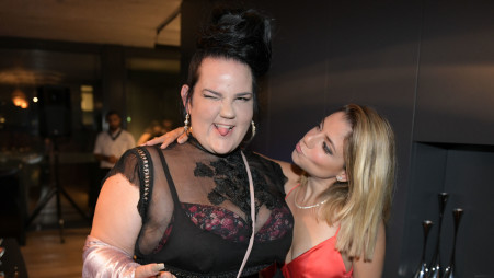 נטע ברזילי ושירי מימון (צילום: ערן לוי)