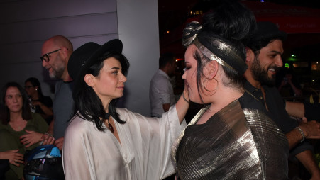 נטע ברזילי, נינט טייב (צילום: אביב חופי)