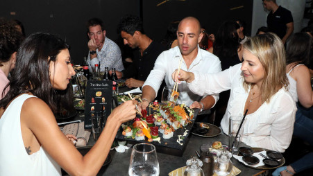 שירי קופפרברג, לירן לוי, שרונה מרלין, חתונה ממבט ראשון (צילום: אמיר מאירי)