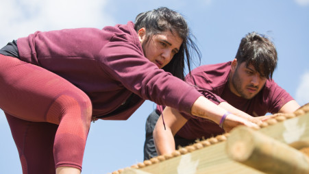 אוראל וניסים, המרוץ למיליון (צילום: מיכה לובטון)