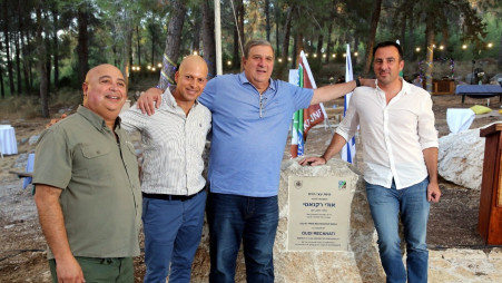 שי רקנאטי, אודי רקנאטי, אשר קרסיס ומיכאל בן אבו  (צילום: יוסי זמיר)