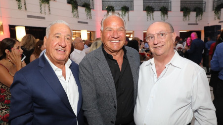 גדעון המבורגר, רפי נקש וג'ו נקש (צילום: רפי דלויה)