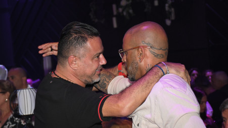 אייל גולן, בני פרץ (צילום: אביב חופי)