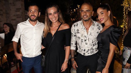 דניאל גרינברג, אייל גולן, אילנית לוי, אלירז שדה (צילום: מתן צור)