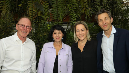 אורי לוין, לילך אשר טופילסקי, חדוה בר ושאול קוברינסקי (צילום: סיון פראג')