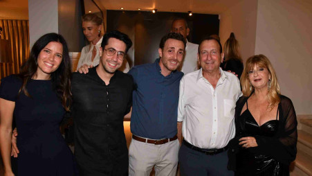 מיכל פורר, רון חולדאי, רן גואטה, גלעד קמחי וקרן ארזי (צילום: אביב חופי)