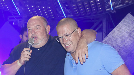 הראל ויזל וחיליק לסרי (צילום: רפי דלויה)