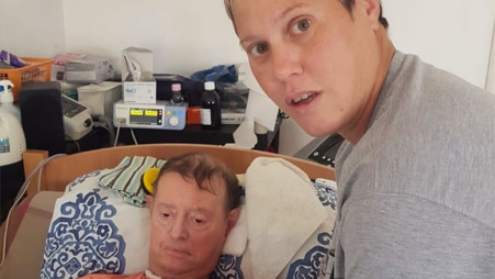 לבנה זוהרים גוגמן, אביה ובנה התינוק (צילום: דיאנה זעפרני)