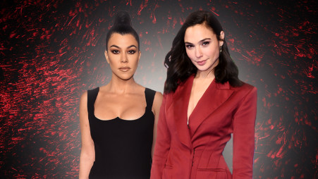 גל גדות, קורטני קרדשיאן (צילום: GETTYimages, Ingimage)