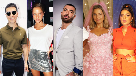 נועה קירל, שירי קופפרברג, עומר אדם, נטע אלחמיסטר, הראל סקעת (צילום: אור גפן,ליאור נורדמן,משה נחמנוביץ',אביב חופי,רפי דלויה)