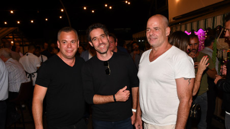 גיורא קפלן, ניר זוהר, אבישי אברהמי (צילום: אביב חופי)