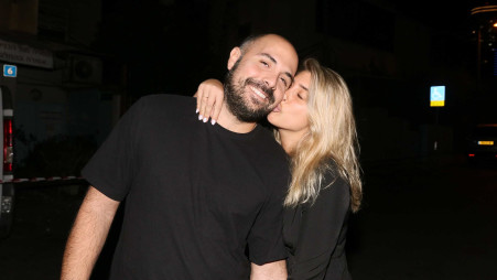 מעיין אשכנזי, אביחי אוחנה (צילום: אמיר מאירי)